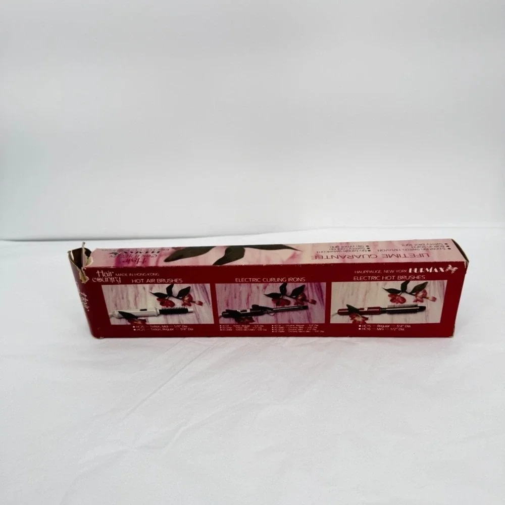 Hair Country‎ VTG Professional Electric Curling Iron NEW Chrome Wand Hair Tool